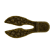 Berkley PowerBait MaxScent Meaty Chunk, 3in, 6 Pack, Green Pumpkin, 1436799
