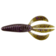 Berkley PowerBait Pit Boss Creature Bait, 8, 4in, Green Pumpkin Purple Fleck, 1457701