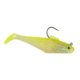 Berkley PowerBait Pre-Rigged Swim Shad Soft Bait, 2in, 5 Pack, Shiner Chartreuse, 1522330