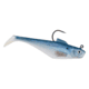 Berkley PowerBait Pre-Rigged Swim Shad Soft Bait, 3in, 5 Pack, HD Blueback Herring, 1520131