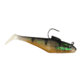 Berkley PowerBait Pre-Rigged Swim Shad Soft Bait, 3in, 5 Pack, Perch, 1307685