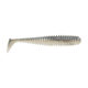 Berkley PowerBait Saltwater Power Swimmer Soft Bait Lures, 3.3in, 8 Pack, Black Shad, 1582179
