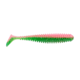 Berkley PowerBait Saltwater Power Swimmer Soft Bait Lures, 4.3in, 6 Pack, Electric Chicken, 1582202