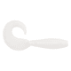Berkley PowerBaits Power Grubs Grub, 10, 4in, White, 1478944