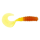 Berkley PowerBaits Power Grubs Grub, 15, 3in, Natural Chartreuse, 1307444