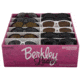 Berkley Pre-Selected Ladies Sunglasses, Black/Tortoise Assorted Frame, Grey Lens, 1362220