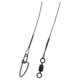 Berkley Wire-Wound Steelon Leaders, 12in. 30 lbs, Black 176007