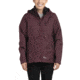 Berne Eiger Hooded Softshell - Womens, Maroon, Large, WJS301MNR440