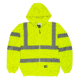 Berne Hi-Vis Class 3 Lined Hooded Sweatshirt - Mens, Yellow, Medium, HVF021YWT400