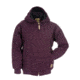 Berne Youth Washed Hooded Jacket, Plum, Medium BHJ52PLMR400