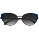 Bertha Bailey Handmade in Italy Sunglass - Womens, Navy, One Size, BRSIT109-3