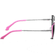 Bertha Bailey Handmade in Italy Sunglass - Womens, Pink, One Size, BRSIT109-2