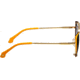 Bertha Bailey Handmade in Italy Sunglass - Womens, Yellow, One Size, BRSIT109-1