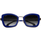 Bertha Delphine Handmade in Italy Sunglass - Womens, Navy, One Size, BRSIT108-3