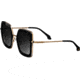 Bertha Ellie Handmade in Italy Sunglass - Womens, Black, One Size, BRSIT106-2