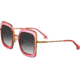 Bertha Ellie Handmade in Italy Sunglass - Womens, Pink, One Size, BRSIT106-1