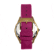 Bertha Georgiana Mother-Of-Pearl Leather-Band Watch, Gold/Magenta - Womens, BTHBS1103