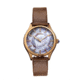 Bertha Georgiana Mother-Of-Pearl Leather-Band Watch, Rose Gold/Beige - Womens, BTHBS1106