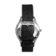 Bertha Georgiana Mother-Of-Pearl Leather-Band Watch, Silver/Black - Womens, BTHBS1101