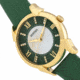 Bertha Ida Mother-of-Pearl Leather-Band Watch, Green - Womens, BTHBS1203