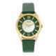 Bertha Ida Mother-of-Pearl Leather-Band Watch, Green - Womens, BTHBS1203