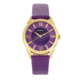 Bertha Ida Mother-of-Pearl Leather-Band Watch, Purple - Womens, BTHBS1204