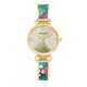 Bertha Katherine Enamel-Designed Bracelet Watch, Green - Womens, BTHBS1303