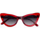 Bertha Kitty Handmade in Italy Sunglass - Womens, Red, One Size, BRSIT104-1