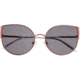Bertha Logan Polarized Sunglasses - Womens, Rose Gold/Grey, One Size, BRSBR036RGX