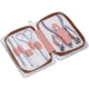 Bertha Melina 8 Piece Surgical Steel Groom Kit, Marble/Pink, One Size, BTHGRMKIT