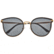 Bertha Moon Polarized Sunglasses - Womens, Gold Frame, Black Lens, Gold/Black, One Size, BRSBR056C1