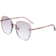 Bertha Renata Sunglass - Womens, Rose Gold/Pink, One Size, BRSBR046LB