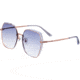 Bertha Renata Sunglass - Womens, Rose Gold/Purple, One Size, BRSBR046GP