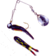 Betts Spin Split Tail Lure, Black Stripe/Chartreuse/Orange, 1/32oz, 1in, 021ST-29N