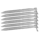 Big Agnes 6in Tent Stakes - 6 Pack, Silver, 6in, ASTAKEPK619