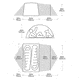 Big Agnes Blacktail 2 Hotel Bikepack Tent, Gray, 2 Person, TBTHBP221