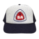 Big Agnes Blaze Trucker Hat, Blaze Blue, AHTRUCKBBL18