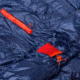 Big Agnes Cinnabar -40, 850 Downtek, Pumpkin, Long, Left Zipper, BCN40LL23