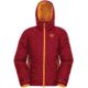 Big Agnes Dunkley Belay Jacket - Mens-Crimson/Sunflower-Small
