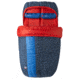 Big Agnes King Solomon 15 Double Sleeping Bag 650 DownTek, Blue/Red, 40in Double Wide, BDWKS19