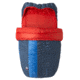 Big Agnes King Solomon 15 Double Sleeping Bag 650 DownTek, Blue/Red, 40in Double Wide, BDWKS19