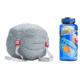 Big Agnes Lost Ranger Ul 3N1 15 850 Downtek Sleeping Bag, Gray/Orange, Regular Left, BLRUL3N115RL22