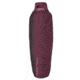 Lulu 15 Womens Sleeping Bag Synthetic-Rose/Coffee-Petite-Right
