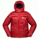 Big Agnes Men's Fire Tower Belay Jacket - 700 DownTek, Red/Burgundy, Extra Large 31107-620-XL