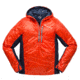 Big Agnes Porcupine Hooded Pullover - Mens, Orange/Navy, Small, 31206-820-SM