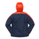 Big Agnes Porcupine Hooded Pullover - Mens, Orange/Navy, Small, 31206-820-SM