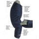 Big Agnes Sidewinder Camp 35 FireLine Sleeping Bag, Indigo/Gray, Regular, BSWC35R21