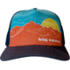 Big Agnes Take A Peak Twill Trucker, Navy, One Size, AHPEAK-NVY-OS