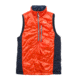 Big Agnes Thorpe Pullover Vest - Men's, Orange/Navy, Small, 31207-820-SM