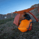 Big Agnes Torchlight EXP 20 Sleeping Bag, Tangelo/Chinois Green, Small, BTEXPSL2025
